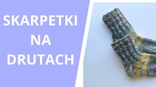 JAK WYKONAĆ SKARPETKI NA DRUTACH [upl. by Anividul]