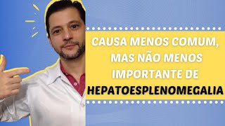 Congestão como causa da hepatoesplenomegalia [upl. by Eenwat]