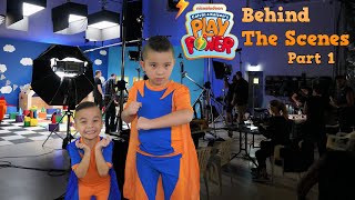 Behind The Scenes of Calvin Kaisons Play Power Nickelodeon Show PART 1 CKN [upl. by Laurinda341]