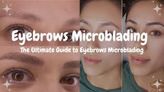 Eyebrow microblading step by step procedure  100 Work Solution [upl. by Yeta]