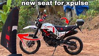 New seat for xpulse rally😎 ഇത് നിങ്ങൾക്കും ചെയ്യാം😉 [upl. by Asusej]