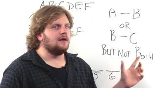 Blueprint LSAT Prep instructor Colin Elzie explains but not both LSAT rules [upl. by Kotz]