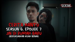 CERITA HANTU Season 6 Ep 7 JIN DI RUMAH BARU [upl. by Hgieloj]