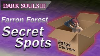 Dark Souls 3 Forest  Secret spots [upl. by Cori3]