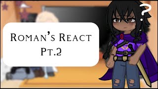 Roman’s react to Percy Jackson part 2 HOOPJO [upl. by Rudelson]