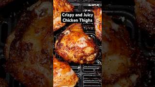 Air Fryer Chicken Thighs Recipe airfryer chickenrecipe chickenthighs foodshorts foodie [upl. by Aneerol]