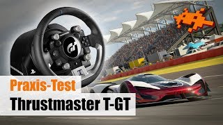 PraxisTest Thrustmaster TGT Gran Turismo Lenkrad PS4 deutsch [upl. by Hanson]