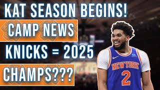 Karl Anthony Towns Era Has Begun  Knicks Training Camp News  LOK Weekly [upl. by Leinto]