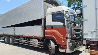 EURO 5 ISUZU 10WHEELER WINGVAN NEW ARRIVAL AIRBAG WOODTYPE FLOORING TRY NIYO SUBUKAN JAPAN SURPLUS [upl. by Arreis425]