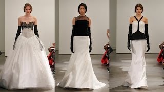 Vera Wang Spring 2014 Wedding Dresses [upl. by Roslyn]