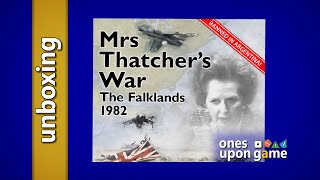 Mrs Thatchers War  unboxing [upl. by Lorusso]