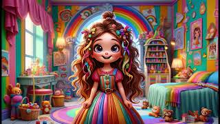 Lulus Rainbow Adventure A Dreamy Bedtime Story for Children in English children [upl. by Liatris506]