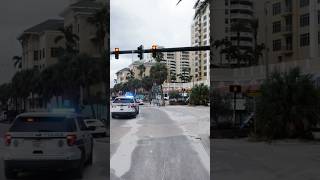 Clearwater Beach Florida Recovery Begins hurricane [upl. by Airdnaxila]