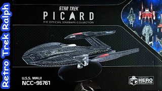 Star Trek Universe Bonus 2 USS Maui Model Review By EaglemossHero Collector [upl. by Neeuq]