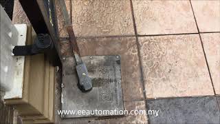 Underground Swing Auto Gate System Not Working – Got Water Inside The Underground Autogate Motor [upl. by Akeenahs]