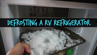 How to Defrost a RV Refrigerator  Tips amp Tricks from RV Travelers [upl. by Furr]