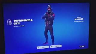 Someone else sent me a surprise gift 🎁 thank you itemshop fortnite free [upl. by Camarata]