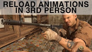 Call of Duty Vanguard All Weapons Reload Animations In Third Person [upl. by Helmer]