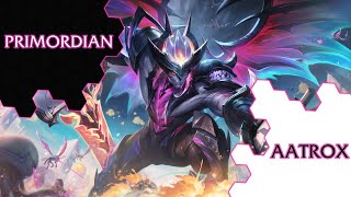 ► Primordian Aatrox ◀ League of Legends Skin Spotlight [upl. by Yentihw]