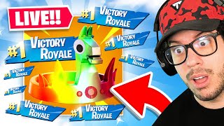 Fortnite WORLD RECORD WIN STREAK Challenge Live [upl. by Coveney606]