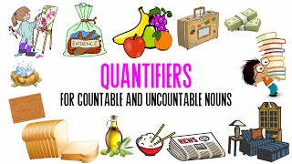 Quantifiers for Countable and Uncountable Nouns [upl. by Yeleen91]