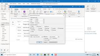 How to Schedule a Meeting in Outlook  Office 365 [upl. by Chery]