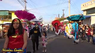 Carnaval Papalotla tlaxcala 2024  barrio del Carmen [upl. by Anires]