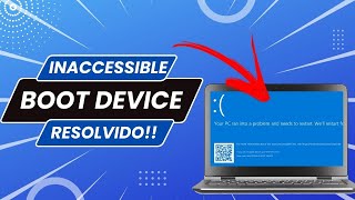 INACCESSIBLE BOOT DEVICE  RESOLVIDO EM APENAS 1 MINUTO [upl. by Astra]