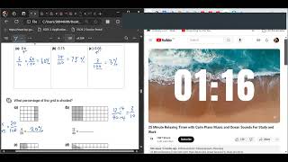 P5 Math 27924 percentage Brain Gym WB P102 Angles of Triangles Problems WB P157159 [upl. by Ricardama]