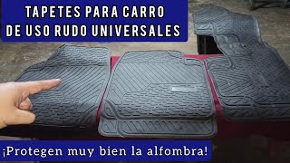 Tapetes para auto uso rudo [upl. by Ejroj302]