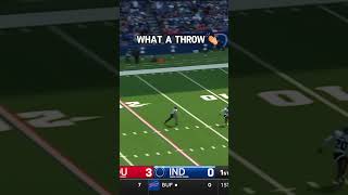 Anthony Richardson 60 Yard throw for Touchdown fantasyfootball nfl [upl. by Soirtemed]