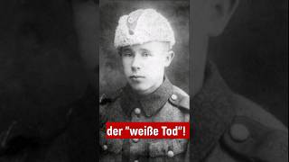 😲 Der tödlichste Scharfschütze aller Zeiten 500 Abschüsse in 100 Tagen ww2 historyfacts [upl. by Winebaum]