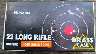 Monarch 22lr Ammo Testing in Ruger 1022 and Derya TM22 Standard Rifles [upl. by Bibbye668]