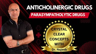 AntiCholinergic Drugs  Parasympatholytic Drugs  Dr Najeeb [upl. by Herb]