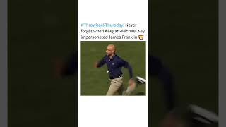 KeeganMichael Key Impersonates James Franklin At 2016 Penn State Football Spring Game 😭 [upl. by Nira]