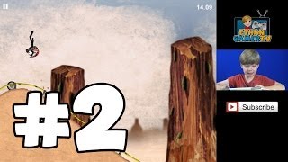 Ethan Gamer plays STICKMAN Downhill Motocross Part 2 iPad [upl. by Eph]