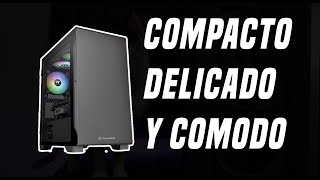 Review del gabinete Thermaltake S100 TG es recomendable [upl. by Bois716]