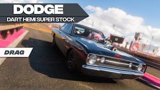 Dodge DART HEMI SUPER STOCK 1968 Drag  Forza Horizon 5 [upl. by Yerffoej]