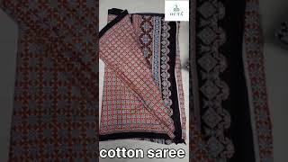 jetpur saree jetpursaree cottonclothing octa onlineshopping cottonfabric fashion b2b [upl. by Lenahc712]