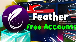 How to Play in Feather client For Free Minecraft 1201  In Hindi [upl. by Blatman]