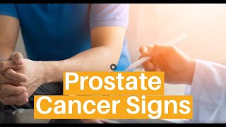 Prostate Cancer Symptoms  Warning Signs of Prostate Cancer [upl. by Ogait314]