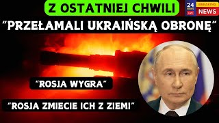 Obwód Kurski Rosjanie wkroczyli do miasta NA FRONCIE WOJNA ROSJA UKRAINA [upl. by Elvis]