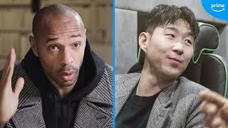 When Son Heungmin met Thierry Henry 👀 [upl. by Frech]