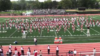 Shaker Heights HS Marching Band Halftime v JFK 9713 [upl. by Annahsal]