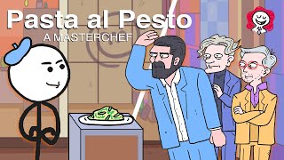 PASTA AL PESTO a MasterChef [upl. by Wehhtam623]