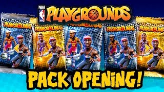 HUGE PACK OPENING 12POINT PLAY  NBA Playgrounds Nintendo Switch Gameplay 2 [upl. by Ggerk]