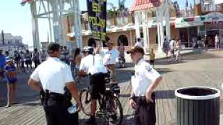 Cops Try To Stop Preachers Part 1 [upl. by Enilarak]