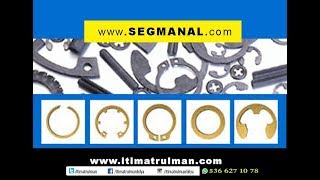 Segman Çeşitleri Özel Segmanlar  Retaining Rings [upl. by Weider]