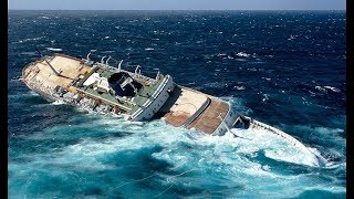 Top 5 Sinking Ship Scary Footage [upl. by Dowell]