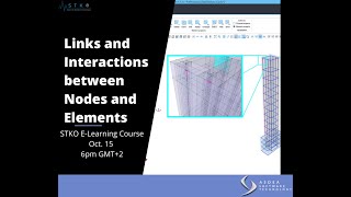 Links and interactions between nodes and elements [upl. by Eedahs]